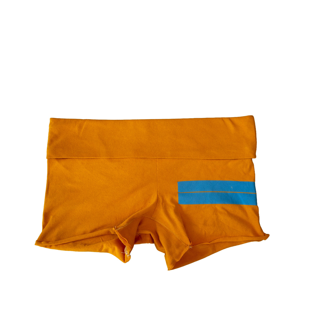 Orange Nike Micro Shorts