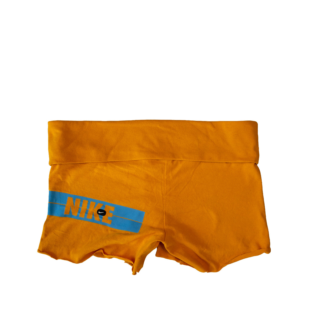 Orange Nike Micro Shorts