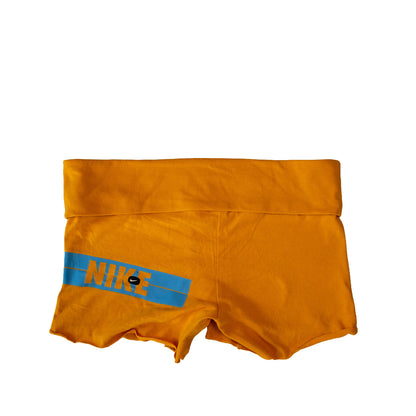 Orange Nike Micro Shorts