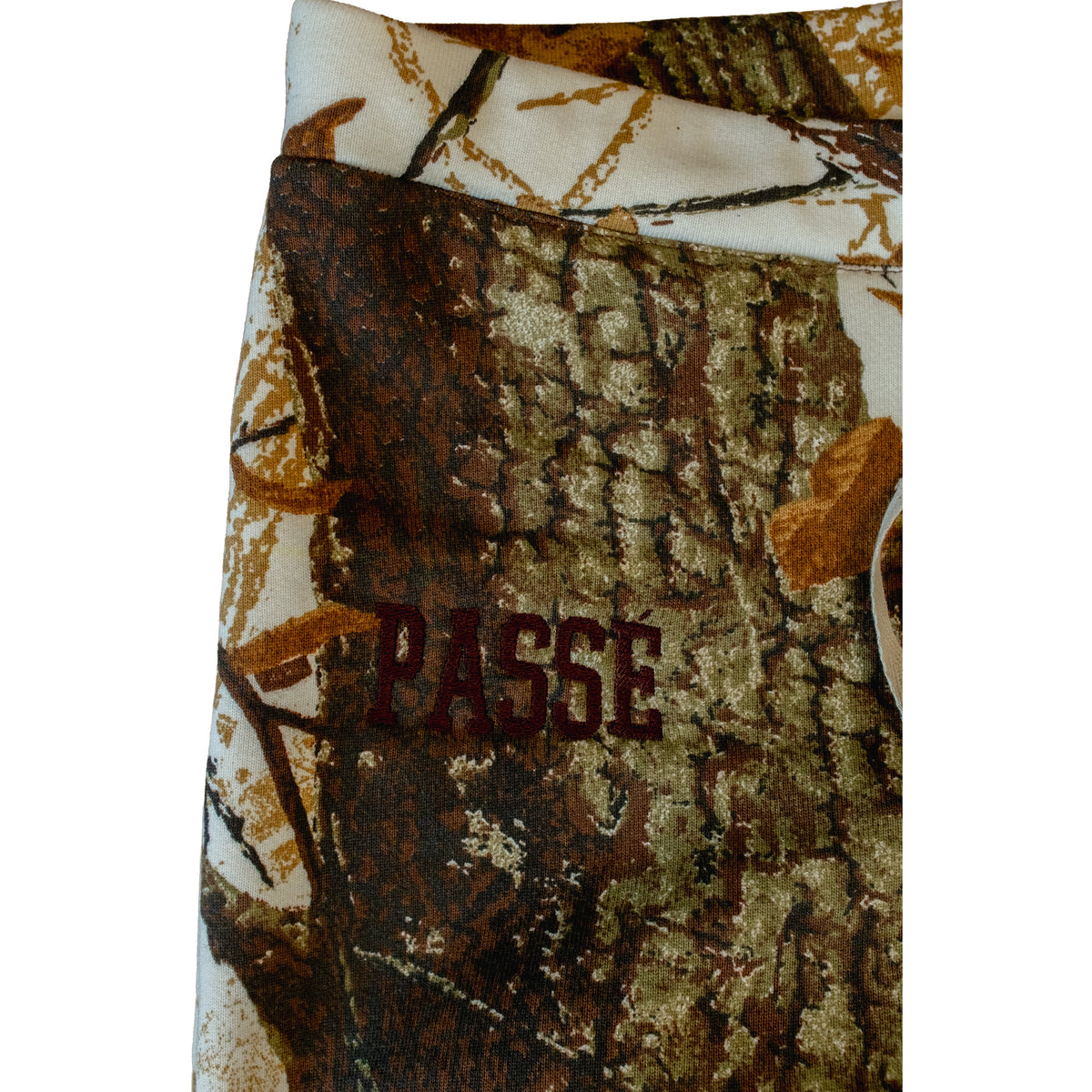 Camo University Low-Rise Sweatpants "alyssa cut"