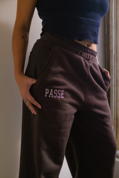 University Scrunched Fleece Sweatpants