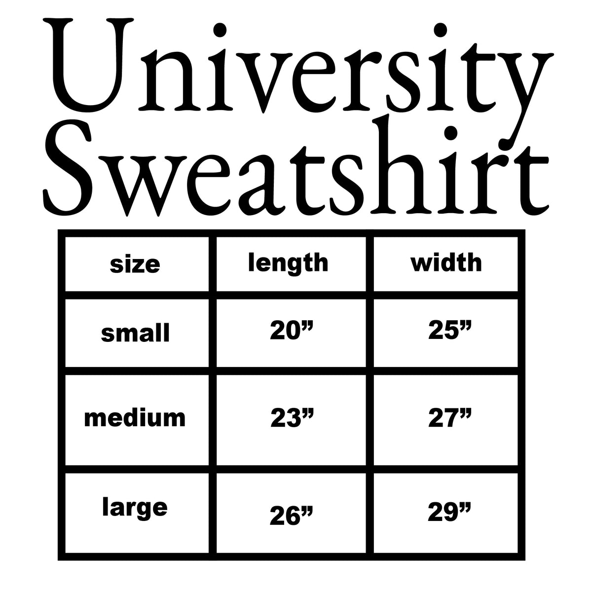 University Fleece Hoodie